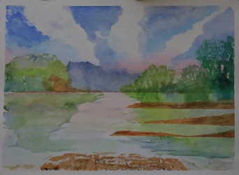Fluss, Dittsham, Devon
